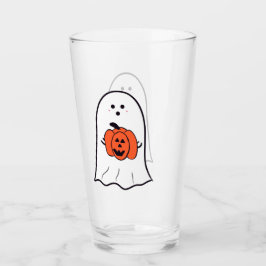 Ghost med Jack-o-Lantern Glaskopp