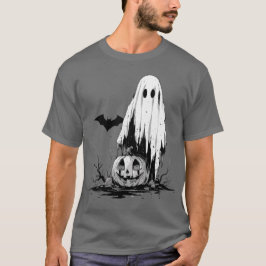 Ghost med Pumkin T Shirt