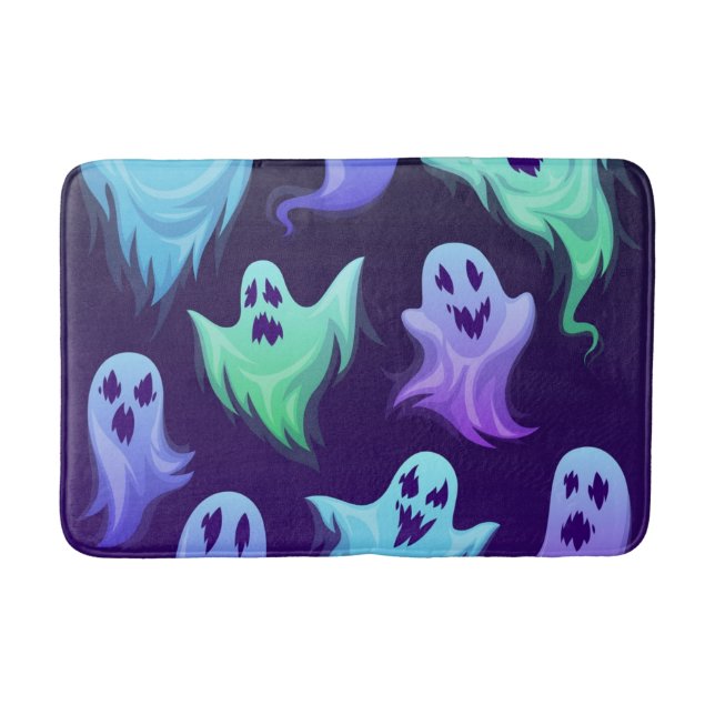 Ghost mönster badrumsmatta (Framsidan)