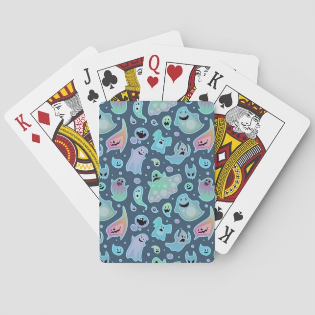 Ghost mönster casinokort (Baksidan)