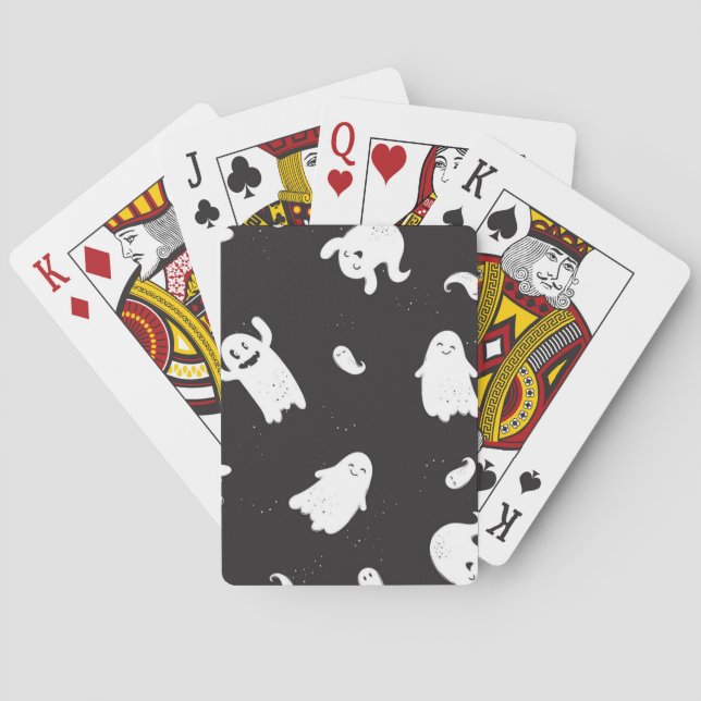 Ghost mönster casinokort (Baksidan)