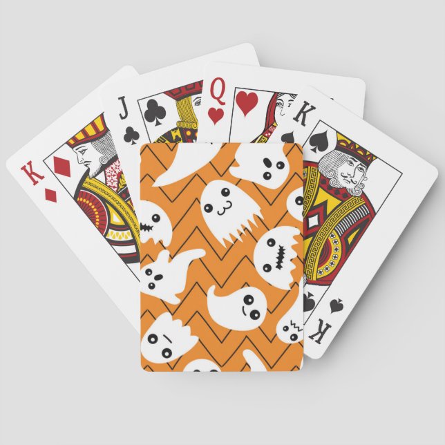 Ghost mönster casinokort (Baksidan)