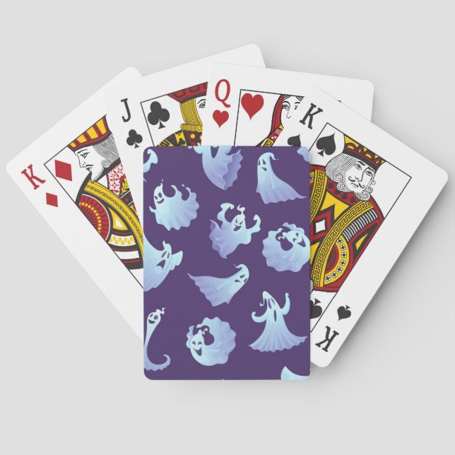 Ghost mönster casinokort (Baksidan)