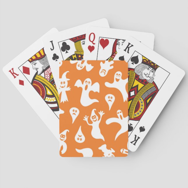 Ghost mönster casinokort (Baksidan)