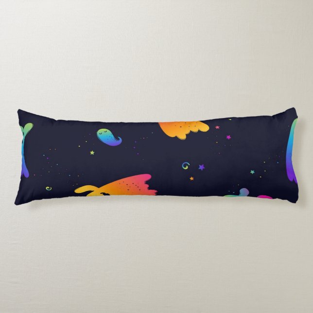 Ghost mönster kroppskudde (Framsidan)