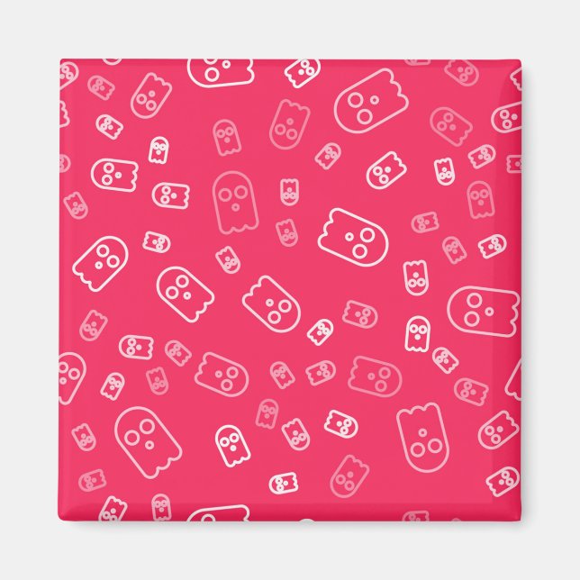 Ghost mönster magnet (Framsidan)