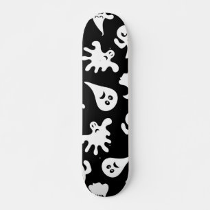 Ghost mönster mini skateboard bräda 18,5 cm