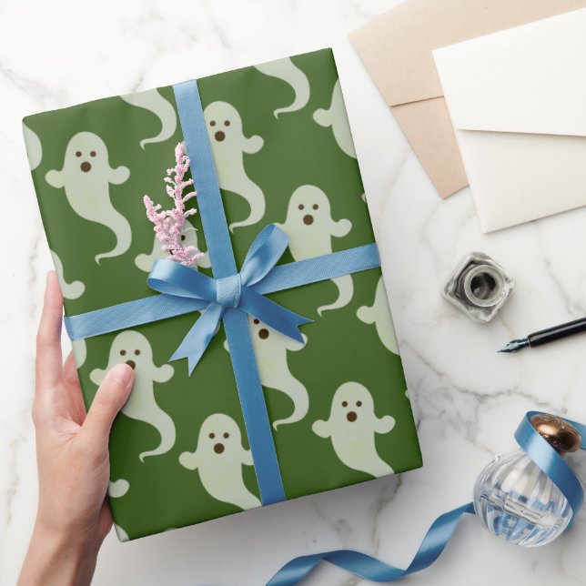 Ghost Mönster Presentpapper (Gifting)
