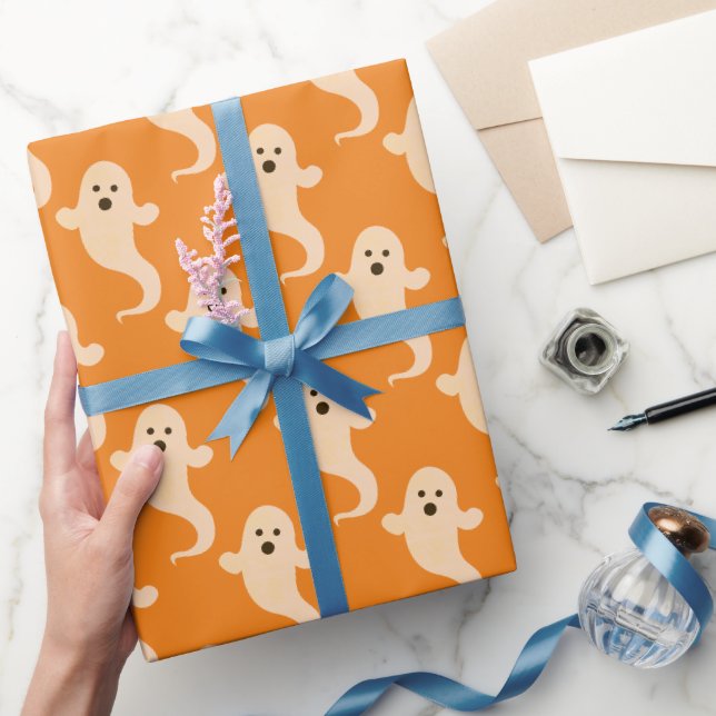 Ghost Mönster Presentpapper (Gifting)