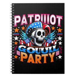 Ghost Myth och Patriotism in Pop Art Anteckningsbok