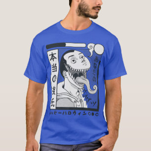 Ghost Night Horror Manga Japan Japanskt Anime Cree T Shirt