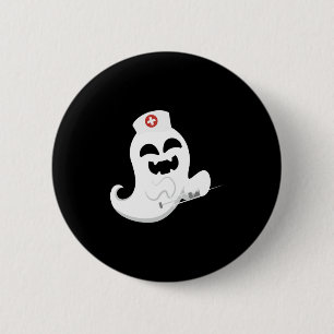 Ghost Nurse Halloween Knapp