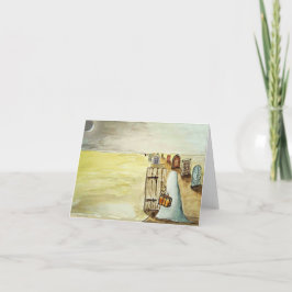 Ghost- och dörrkort tack kort