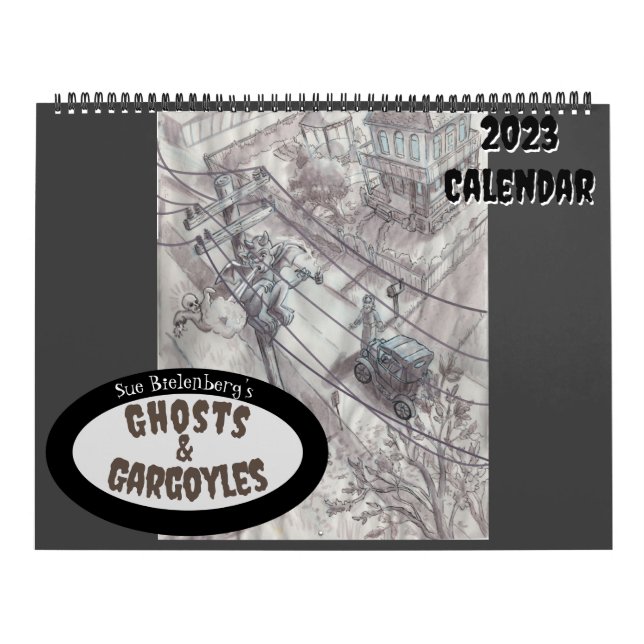 Ghost- och Gargoyle Calendar Kalender (Omslag)