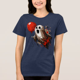 Ghost och Red Balloon T Shirt