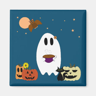 Ghost och Tea Magnet