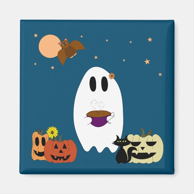 Ghost och Tea Magnet (Framsidan)