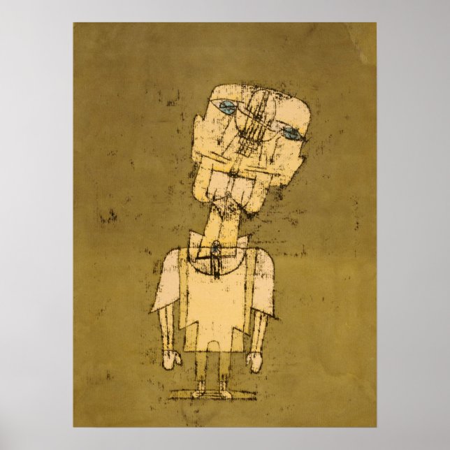 Ghost of a Genius by Paul Klee Poster (Framsidan)