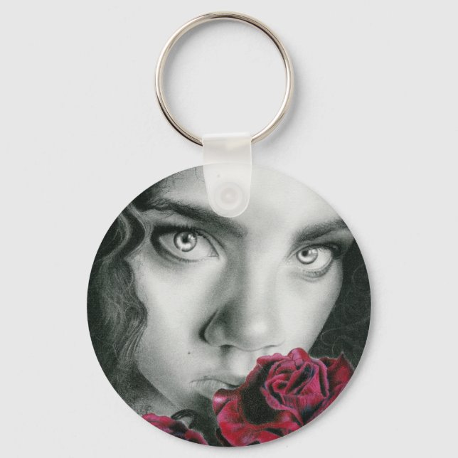 Ghost of a Ro Keychain Nyckelring (Framsida)