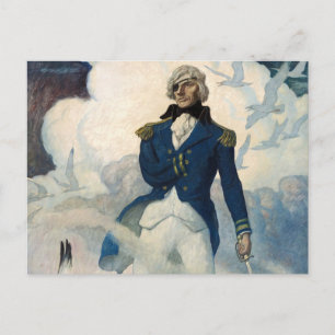 Ghost of Amiral Nelson, 1940 by N. C. Wyeth Vykort