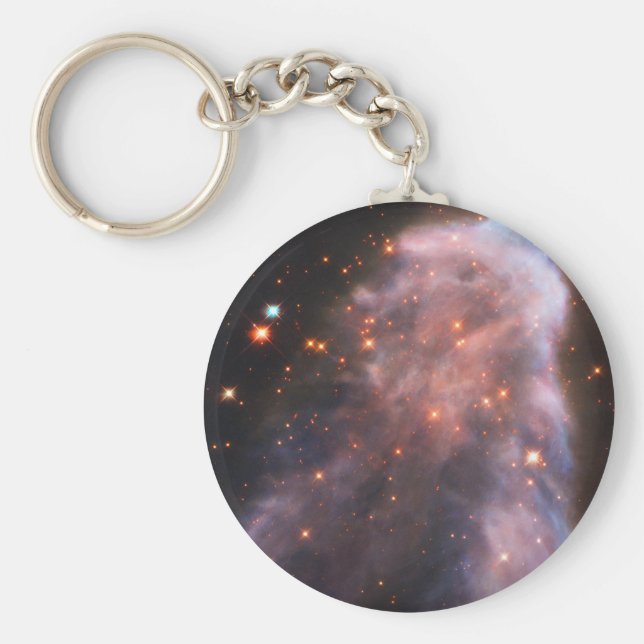 Ghost of Cassiopeia Nebula Nyckelring (Framsidan)
