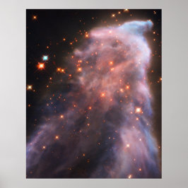 Ghost of Cassiopeia Nebula Poster