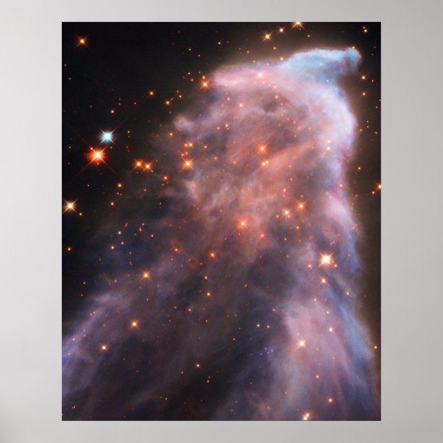 Ghost of Cassiopeia Nebula Poster (Framsidan)