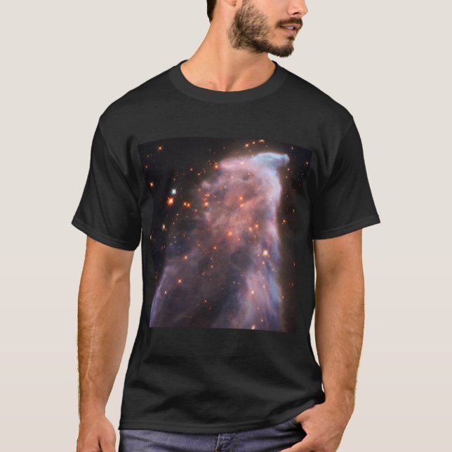 Ghost of Cassiopeia Nebula T Shirt (Framsida)