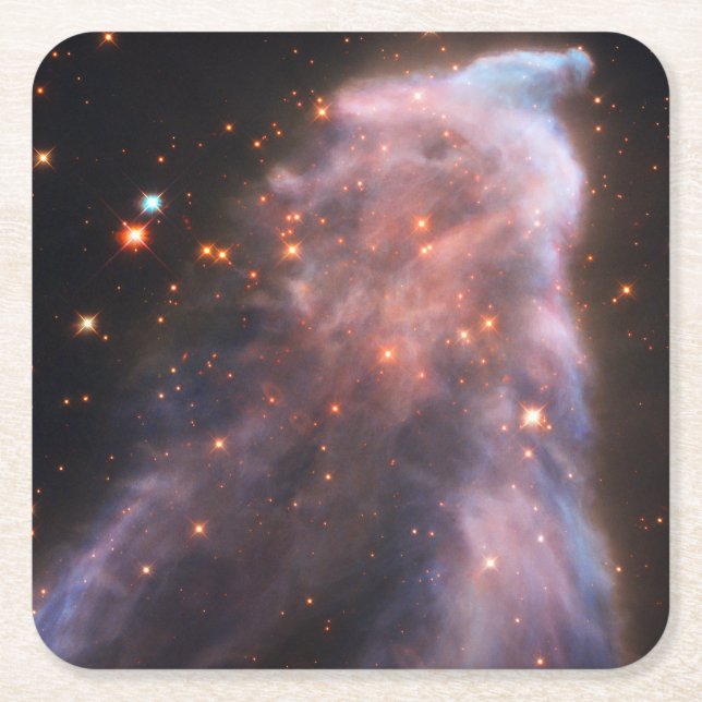 Ghost of Cassiopeia Nebula Underlägg Papper Kvadrat (Framsidan)