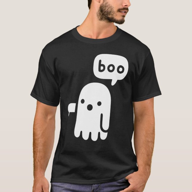 Ghost of DisApproval Boo T Shirt (Framsida)