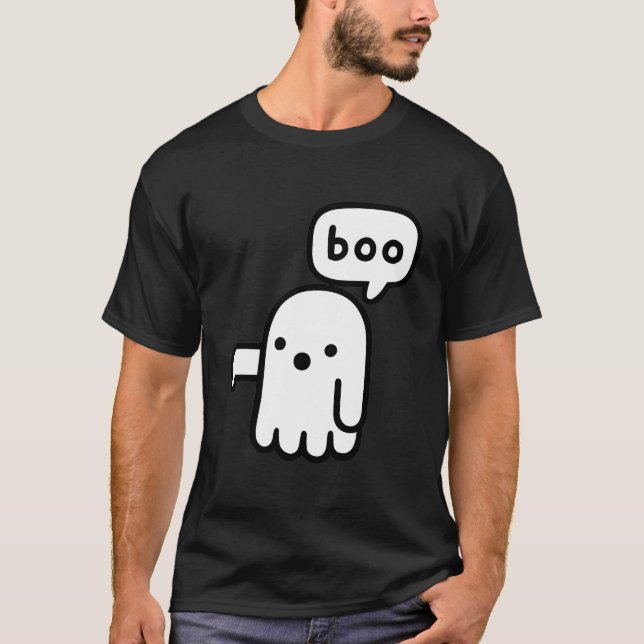 Ghost of DisApproval - Lung Cute Boo T Shirt (Framsida)