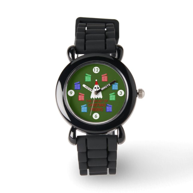 Ghost of Julklapp Funny Armbandsur (Framsida)