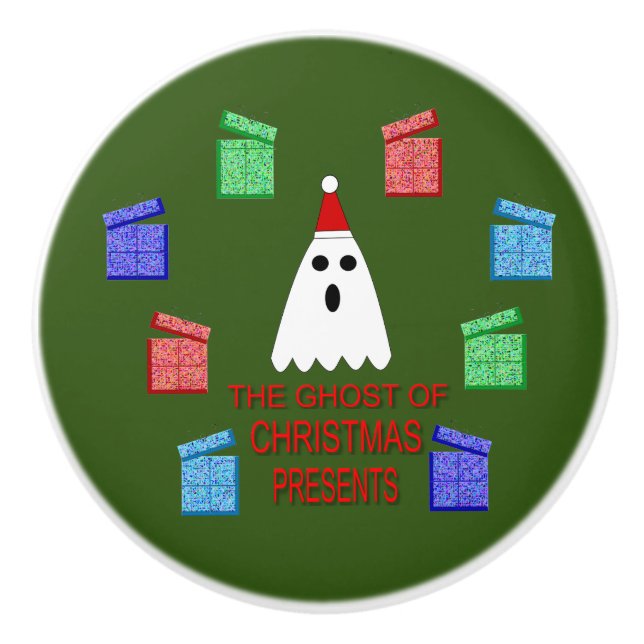 Ghost of Julklapp Funny Knopp (Framsidan)