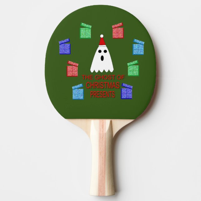Ghost of Julklapp Funny Pingisracket (Framsidan)