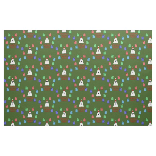 Ghost of Julklapp Funny Tyg (Fat Quarter)