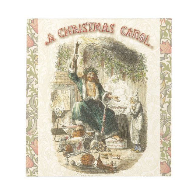 Ghost of Julklapp Scrooge Anteckningsblock (Framsida)