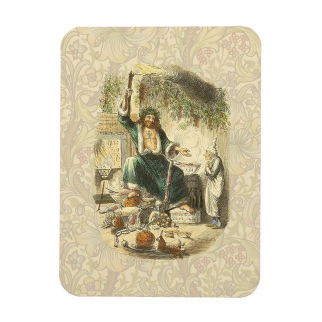 Ghost of Julklapp Scrooge Magnet (Vertikal)