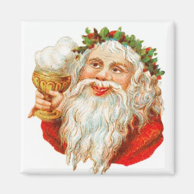 Ghost of Julklapp Vintage Magnet (Framsidan)