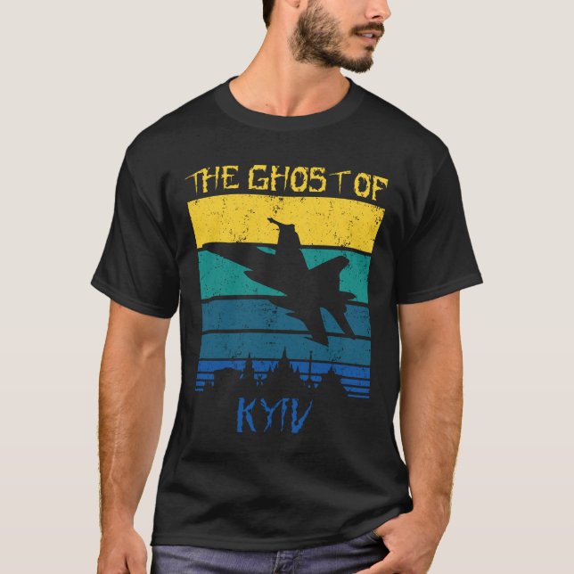 Ghost of Kyiv T Shirt (Framsida)