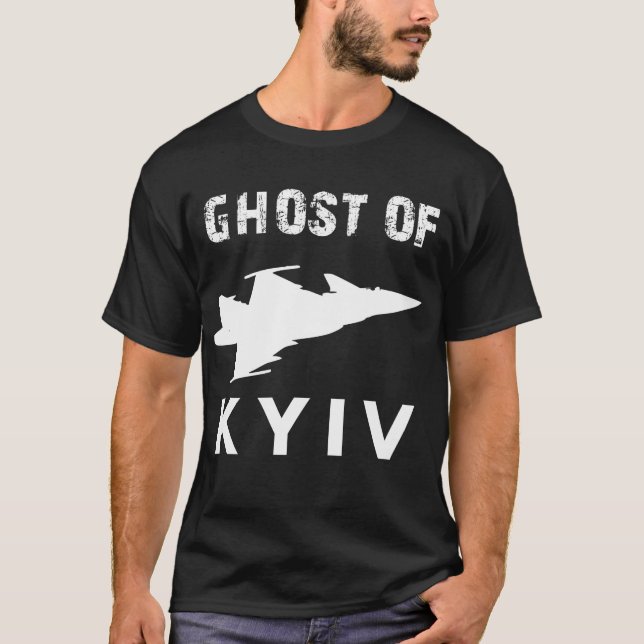 Ghost of Kyiv T Shirt (Framsida)