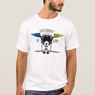 Ghost of Kyiv Ukraina - Support Ukraina stand with T Shirt