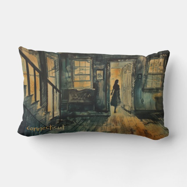 Ghost of Litchfield Dekorativ kudde (Baksida)