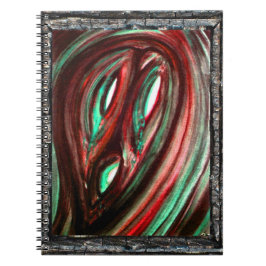 Ghost of Loneliness Anteckningsbok Med Spiral