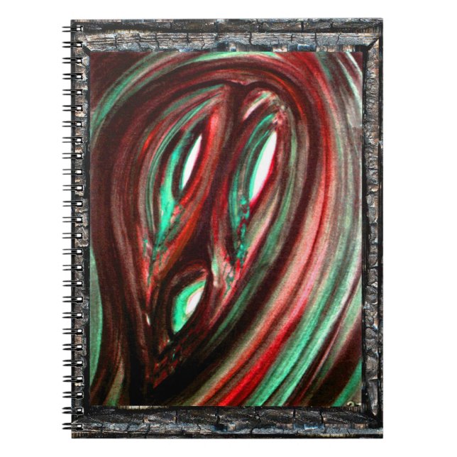 Ghost of Loneliness Anteckningsbok Med Spiral (Framsidan)