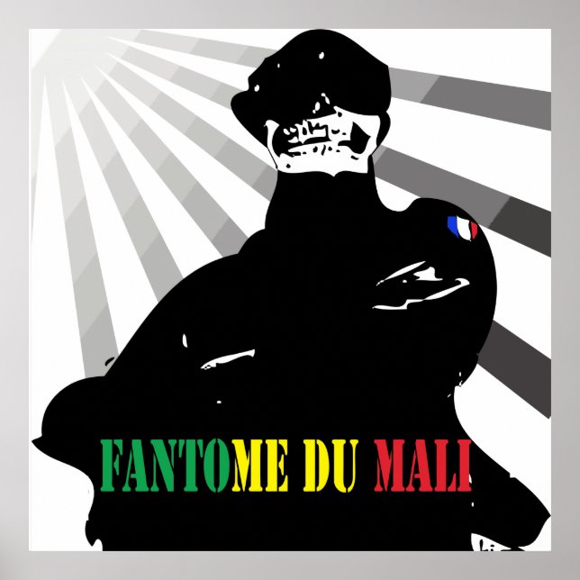 Ghost of Mali - fransk soldat i Mali Poster (Framsidan)