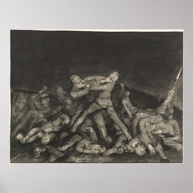 Ghost of Sergeant Pelly från George Bellows (1918) Poster (Framsidan)