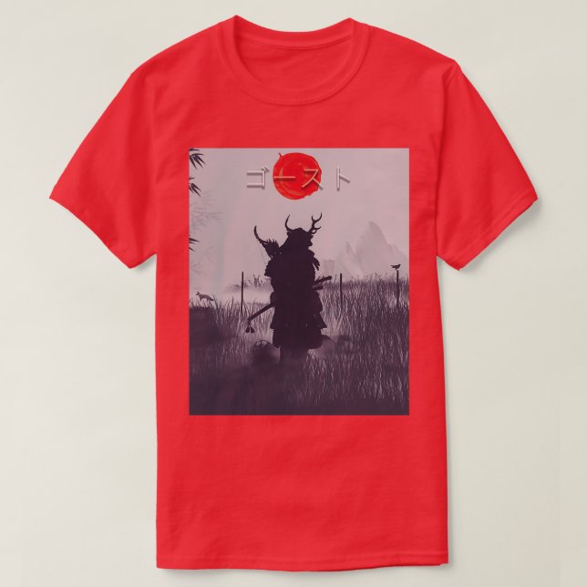Ghost of Tsushima T Shirt (Design framsida)