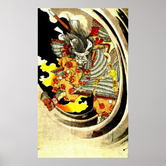 Ghost of Warrior Tomomori 1880 Poster