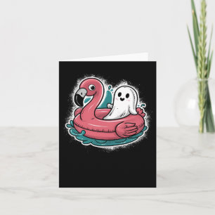 Ghost på en Bassäng-talesoky Summer Summerween Hal Kort