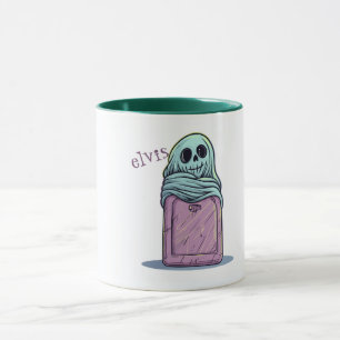 Ghost på Gravsten Mugg